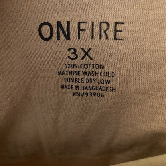 Los Angeles Tee Shirt Mens Size 3X On Fire Brand California - Picture 7 of 7